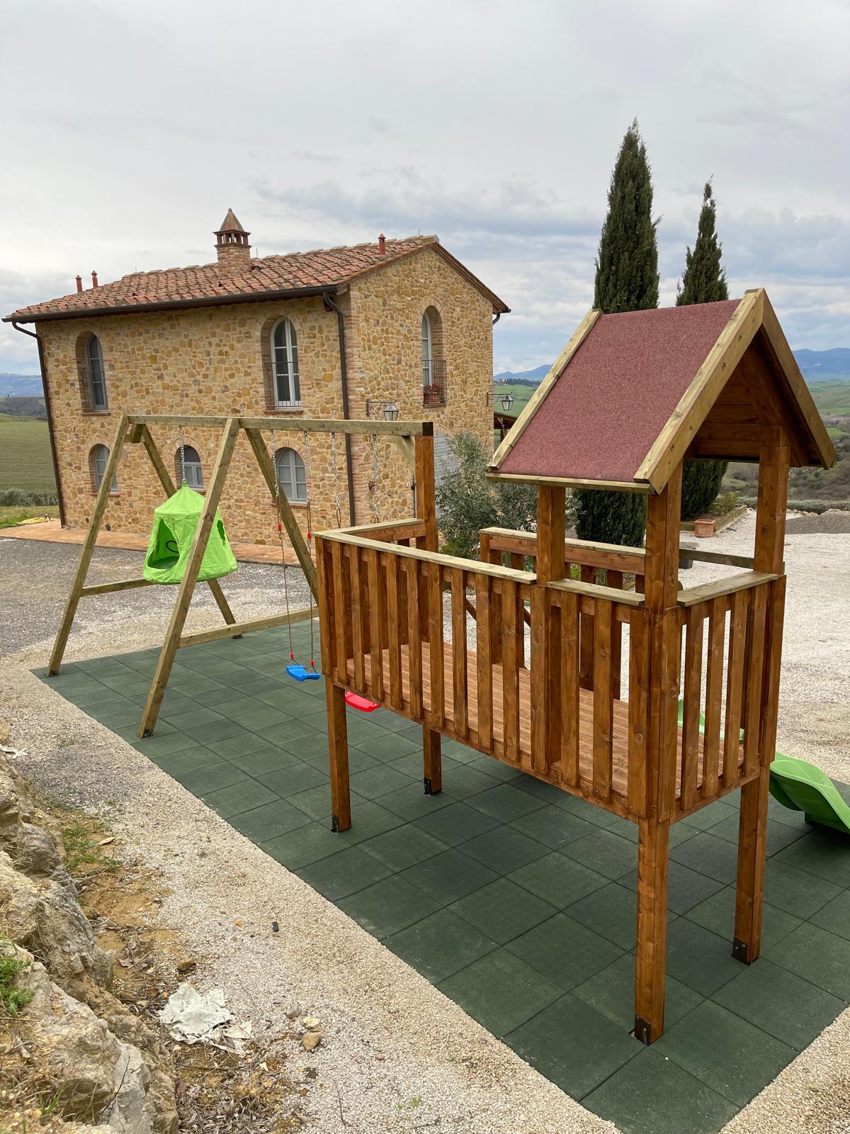 Area bimbi in legno Tech Wood