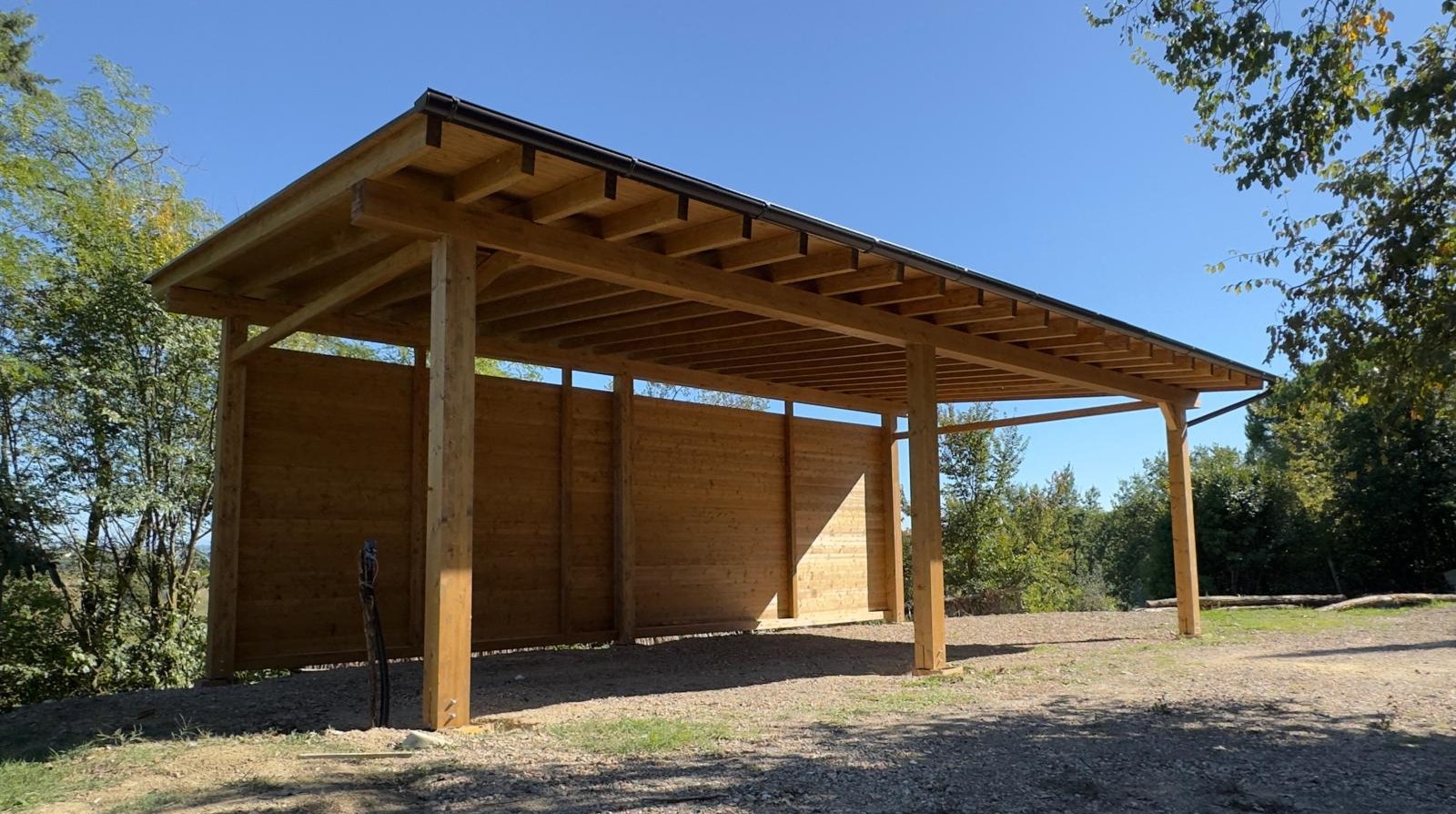 Rimessa in legno Tech Wood